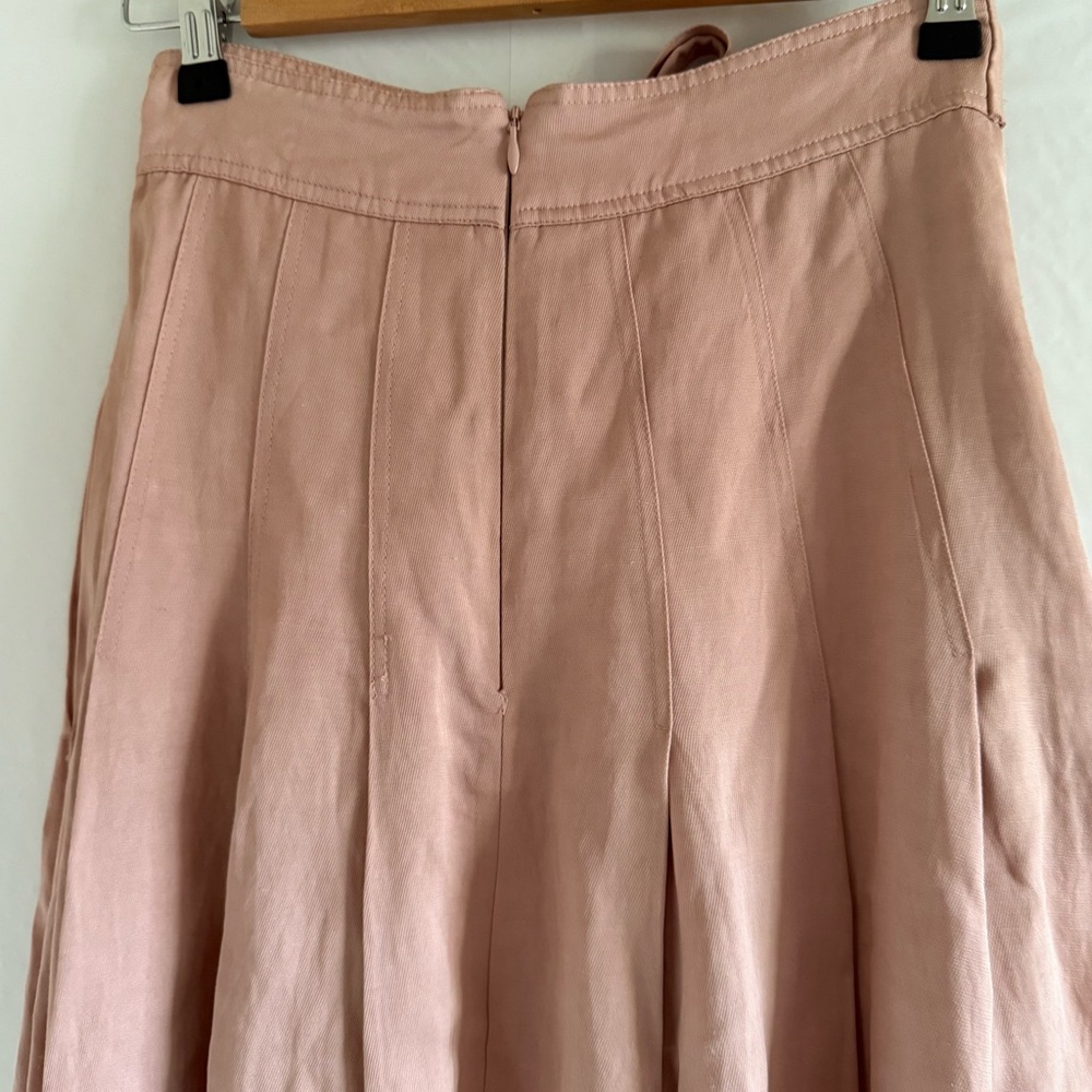 NWT REISS Oakley Button MIDI Skirt Size 4 - Picture 9 of 11